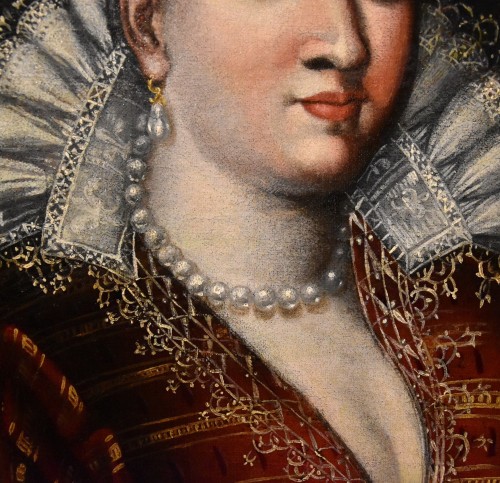 Antiquités - Portrait de la Grande-Duchesse Bianca Cappello, atelier de Scipione Pulzone