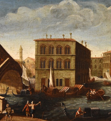 Vue du Grand Canal de Venise, école italienne du 18e siècle - Louis XV