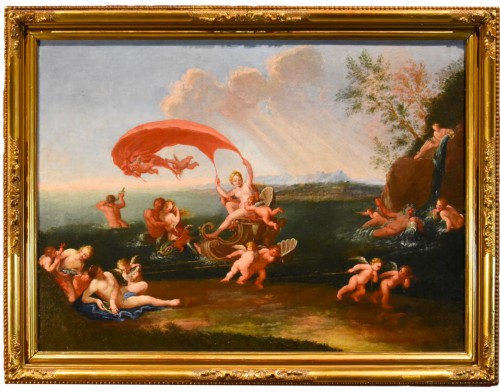 The Triumph Of The Galatea Nymph, 17th century italian school