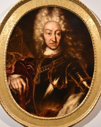 King Victor Amédée II Of Savoy (turin 1666-1732), 18th century italian school - Paintings & Drawings Style Louis XIV