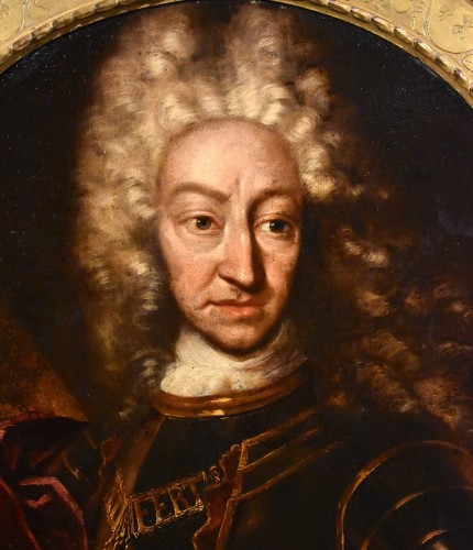 King Victor Amédée II Of Savoy (turin 1666-1732), 18th century italian school - Louis XIV