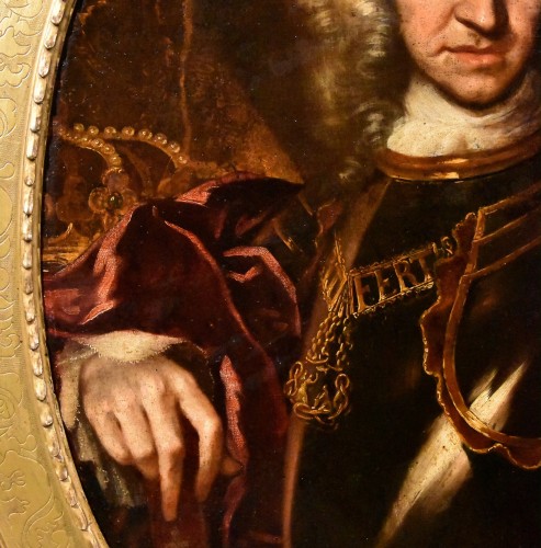 Antiquités - Roi Victor-Amédée II de Savoie (1666-1732),école italienne du 18e siècle
