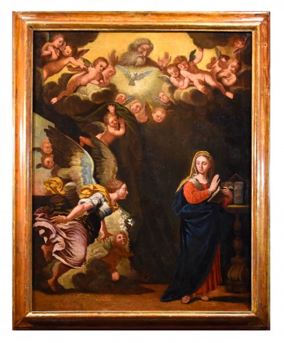 Annunciation (or Madonna Of The Beautiful Angel), Girolamo Bonini  