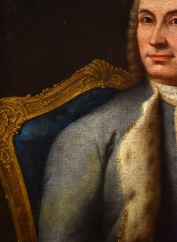 XVIIIe siècle - Le collectionneur d'Art, Italie 18e siècle