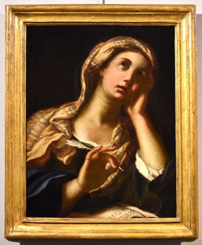 Portrait Of A Sibyl, italian school of the early 18th century - Paintings & Drawings Style Louis XV