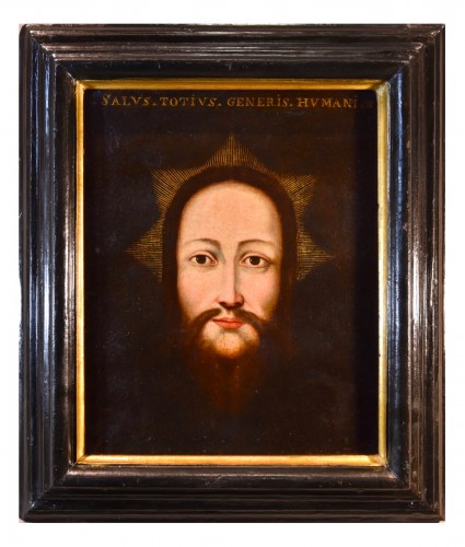 Christ As Salvator Mundi, Flemish Painter - 16th Century