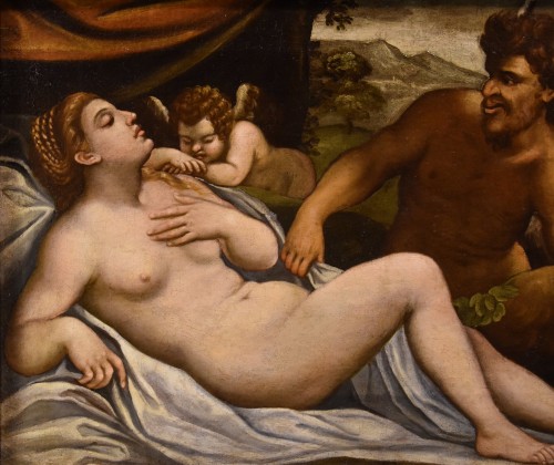 Louis XIII - Vénus et Cupidon, Atelier de Palma Il Giovane (1544 - 1628)