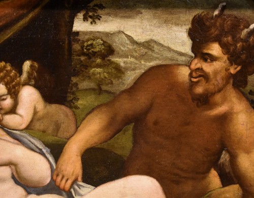 Antiquités - Vénus et Cupidon, Atelier de Palma Il Giovane (1544 - 1628)