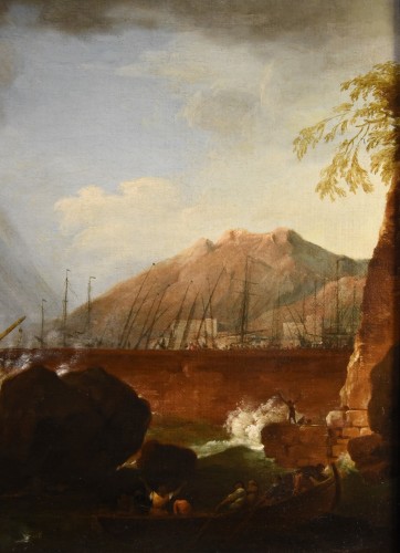La tempête sur le phare, atelier de Claude-joseph Vernet (1714 -1789) - Louis XV