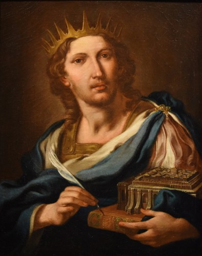 Portrait du roi Salomon, Sebastiano Conca (gaeta 1680 - 1764 Naples)