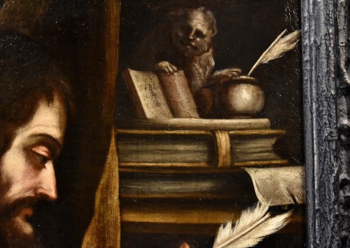 Antiquités - Saint Marc l'évangéliste, École italienne du 17e siècle