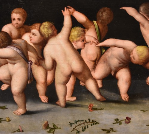 Dance Of Putti, Flemish School late 16th century - 