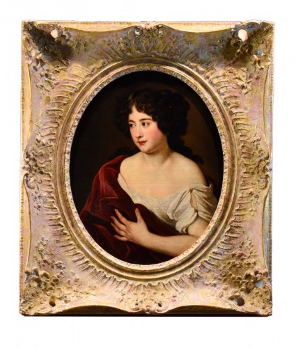 Portrait de la jeune Duchesse Ortensia Mancini, atelier de Jacob Ferdinand Voet