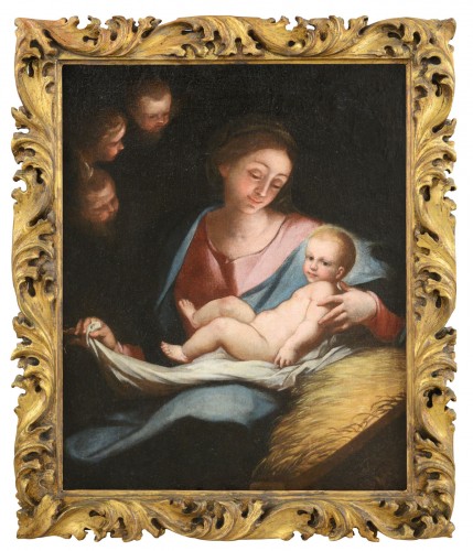 Madonna And Child, Genoese school of the second half of the 17th century