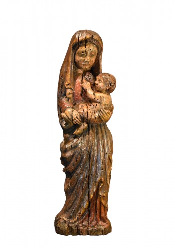 Virgin And Child, Franco-catalan Sculptor 13th-14th Century