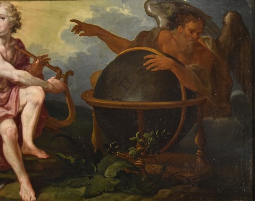 18th century - Allegory Of The Triumph Of Art Over Time, Matthias De Visch (1701 - 1765)