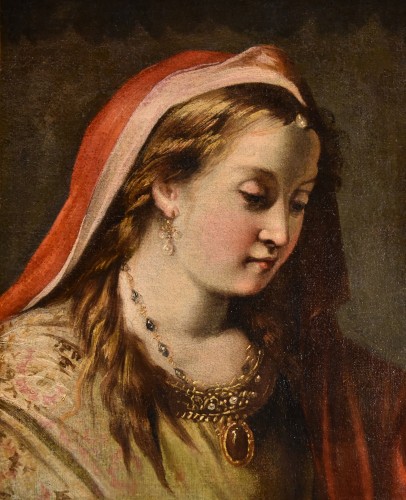 Gaspare Diziani (1689 - 1767)  Portrait Of A Young Princess 