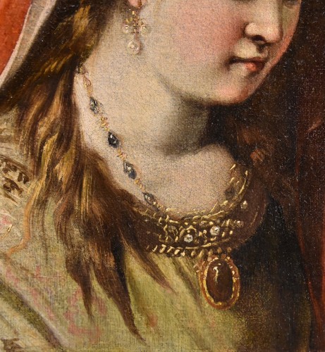 Antiquités - Gaspare Diziani (1689 - 1767)  Portrait Of A Young Princess 