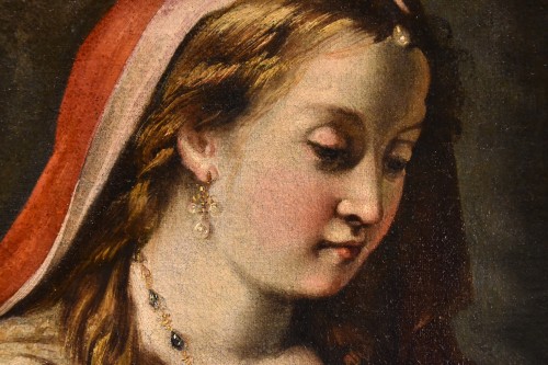 Antiquités - Gaspare Diziani (1689 - 1767)  Portrait Of A Young Princess 