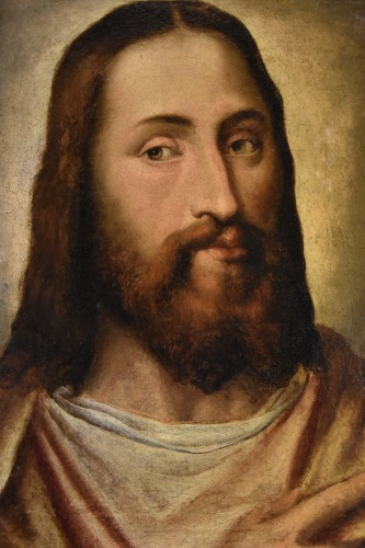 Portrait Of Christ The Redeemer, Anonymous of the 16th Century  - Louis XIII