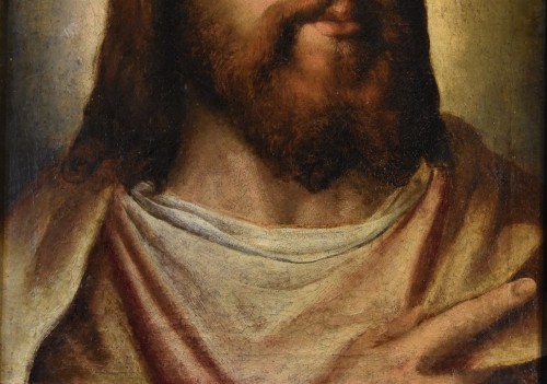 Antiquités - Portrait Of Christ The Redeemer, Anonymous of the 16th Century 