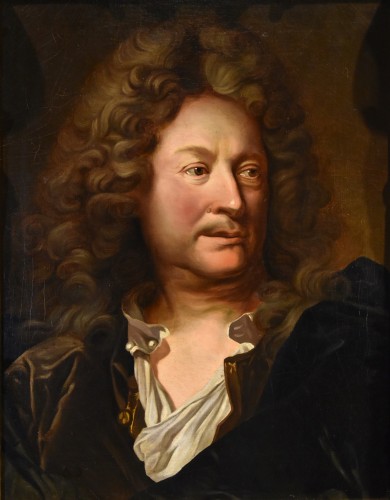 Portrait Of Charles De La FoFosse (1636-1716) - Paintings & Drawings Style Louis XIV