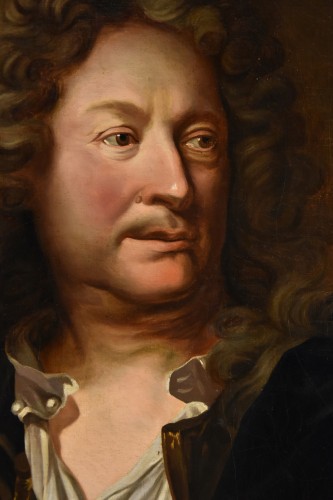 Portrait du peintre Charles de La Fosse (1636-1716) - Antichità Castelbarco