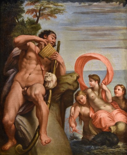 Polyphème et Galatée, atelier de Annibale Carracci (1560 - 1609)