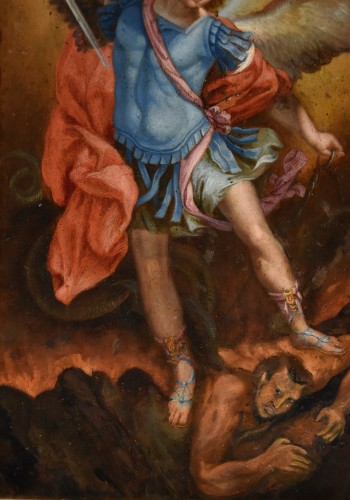 Saint Michael Archangel by Guido Reni (1575 - 1642) - Louis XIII