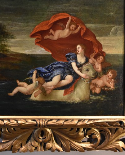 Louis XIV - The Rape Of Europa, Italy 17th century Circle of Francesco Albani