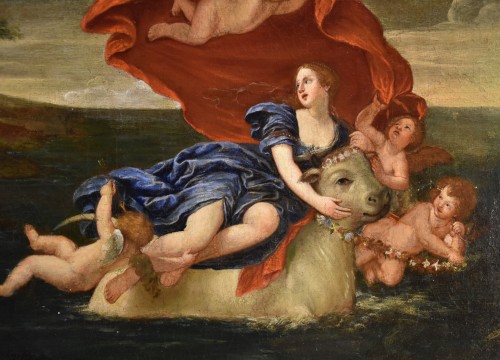 Antiquités - The Rape Of Europa, Italy 17th century Circle of Francesco Albani