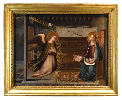 L'Annonciation, Peintre florentin du 17e/18e siècle