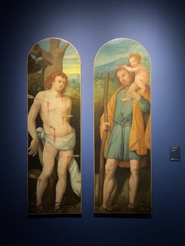 Zenone Veronese (1484 - Vers 1542), San Sebastiano ET San Cristoforo - Louis XIII