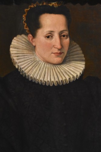 Louis XIII - Santi Di Tito (1536 - 1603) Portrait de noble Dame