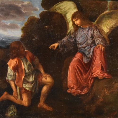 Paintings & Drawings  - Toby And The Angel, Italy 17th century