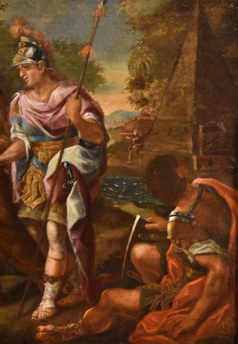 Alexandre Le Grand devant Le Tombeau d'Achille, Francesco De Mura (1696 – 1782) - Louis XV