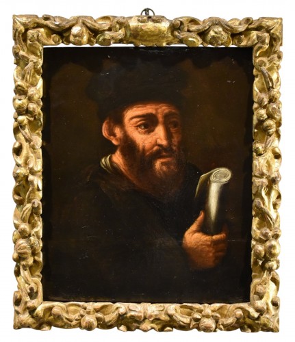 Portrait Of The Alchemist Morieno Romano, Flemish Mannerism Early 17th Cent