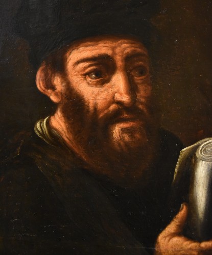 17th century - Portrait Of The Alchemist Morieno Romano, Flemish Mannerism Early 17th Cent
