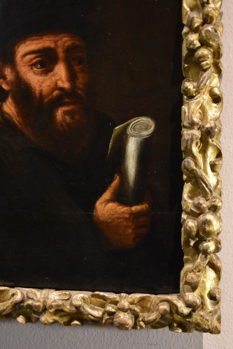 Antiquités - Portrait Of The Alchemist Morieno Romano, Flemish Mannerism Early 17th Cent