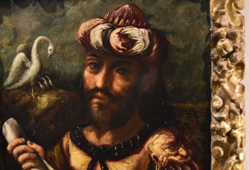 Portrait Of The Alchemist Geber, Flemish Mannerist Painter 17th Century - Louis XIII