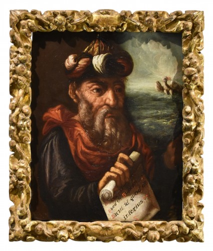 Portrait Of The Alchemist Hermes, Flemish Mannerist Painter 17th Century