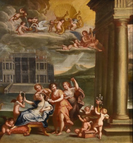 17th century - Toilet Of Venus, 17th century italian school