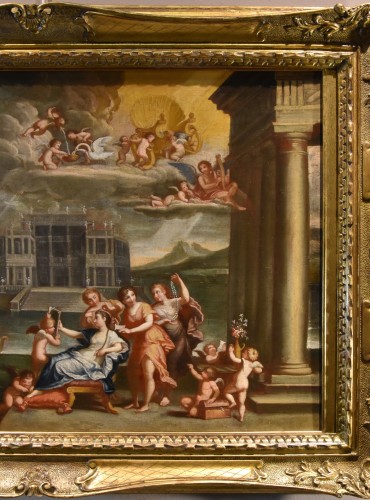 Toilet Of Venus, 17th century italian school - Louis XIV