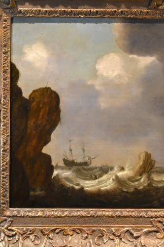 Seascape With Ships, flemish school of ,the 17th century - 