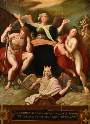 The Redemption Of Adam And Eve, Jacob De Backer ( C. 1555 – 1585)