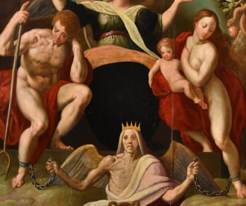 Paintings & Drawings  - The Redemption Of Adam And Eve, Jacob De Backer ( C. 1555 – 1585)