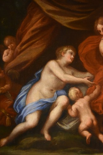 Paintings & Drawings  - Venus With Adonis And Cupid, Giuseppe Bartolomeo Chiari (1654–1727)