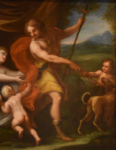 Venus With Adonis And Cupid, Giuseppe Bartolomeo Chiari (1654–1727) - 