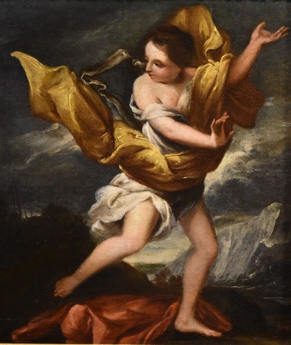 The Nymph Daphne With Cupid, Roman School 17th/18th Century - 
