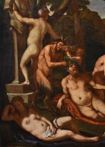 17th century - Bacchanale, Italian school of th e17th century